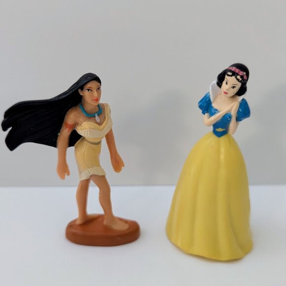 Disney Princess Mini Figures Figurines Toys Bundle Lot Ariel Pocahontas Jasmine - Picture 4 of 4